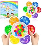 EIiovcnya Valentine's Day Color Sorting Sensory Toy for Toddlers 3-5 Years - Montessori Fine Moto...