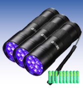 BEIKE UV Blacklight Flashlights