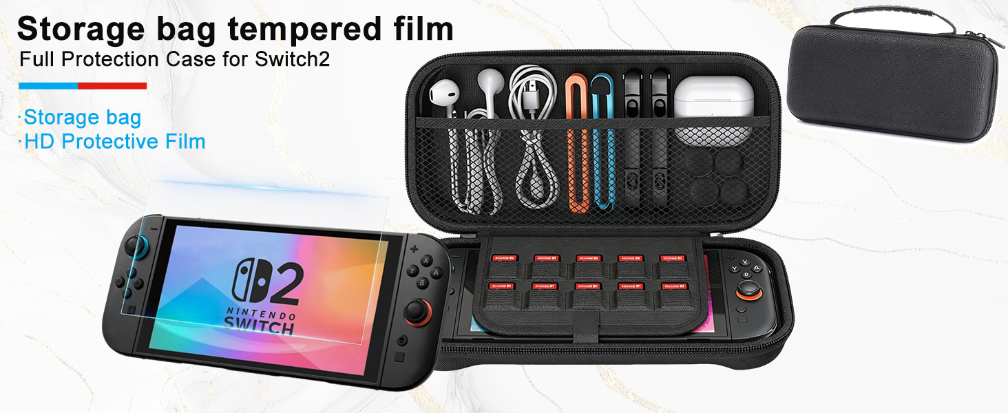 Carrying Case Compatible with Nintendo Switch 2