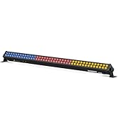 LED Stage Wash Light Bar, 120W RGB LED Wall Washer Light, DJ Stage Lights Bar with DMX/Auto/Sound...