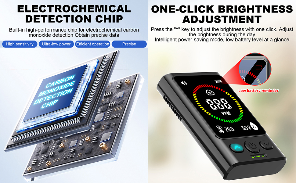 Portable Carbon Monoxide Detector