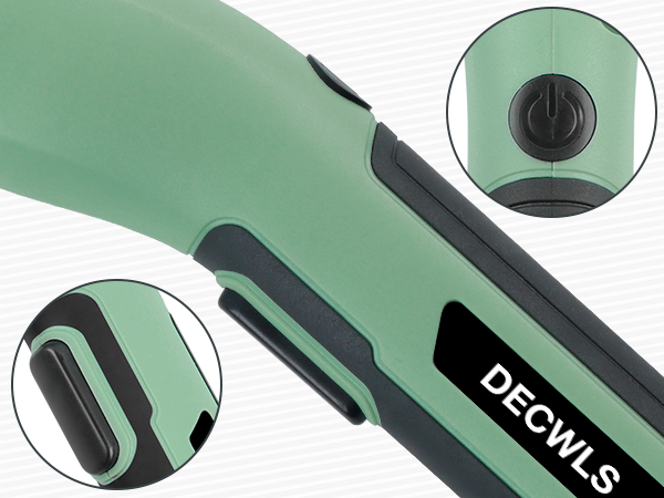 Electric sewing scissors with protective cover