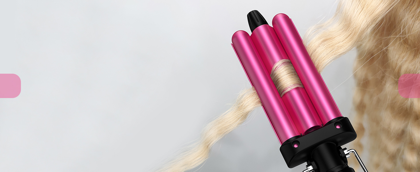 Farery Mini 3 Barrel Curling iron 2