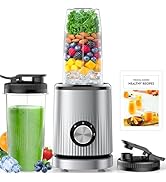 Turelar Blender for Smoothies Portable Personal Blender for Shakes and Smoothies for Kitchen with...