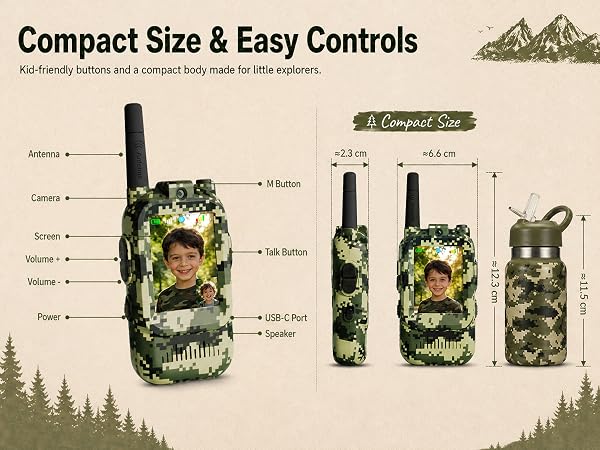 kids video walkie talkies