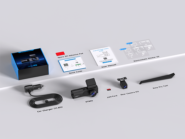 dashcam front and rear camera