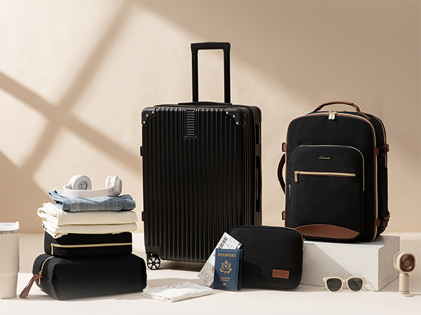 Travel Backpack for Women &amp; Men, Airline Approved Carry On Luggage