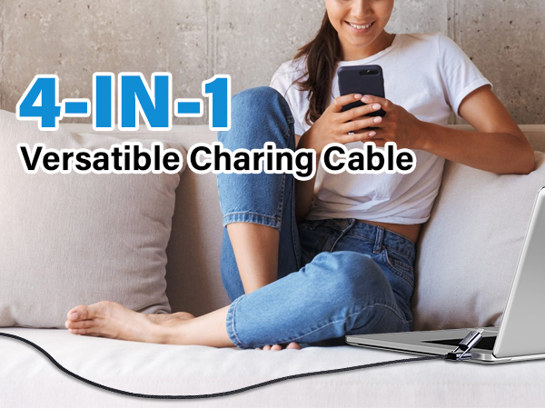 4 in 1 charging cable