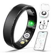 Giwbeiv Smart Ring for Women Men, Health Fitness Tracker Ring with Heart Rate/Sleep Tracker/Blood...