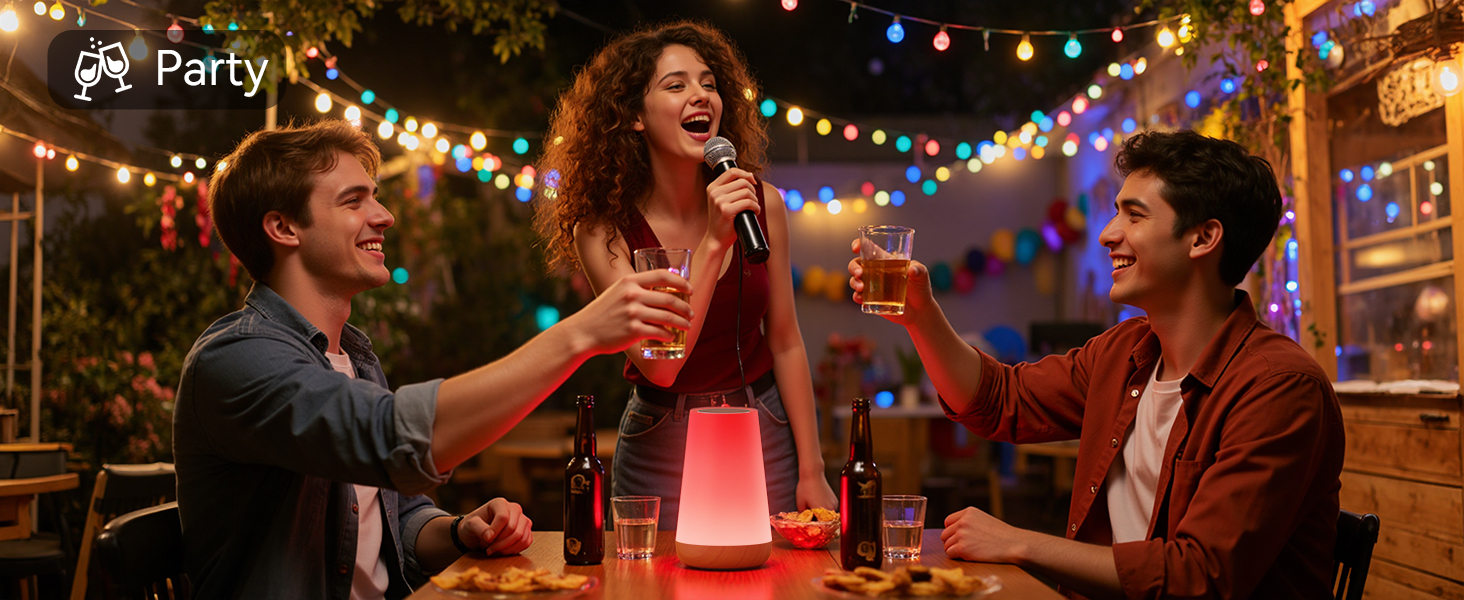 Portable Lamp for Baby Kids Nursery Bedroom Bathroom Camping