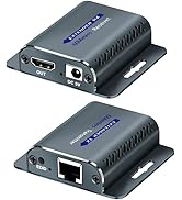 Techigher HDMI Extender Over CAT5e/6,HDMI Over Ethernet,HD MI Over cat6 with 200 FT for 1080@60Hz...