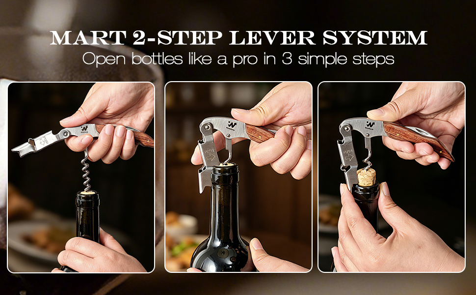 waiter corkscrew wine opener