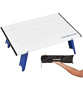 TREKOLOGY Portable Beach Table, Mini Folding Beach Table for Sand, Compact Foldable Design, Quick...