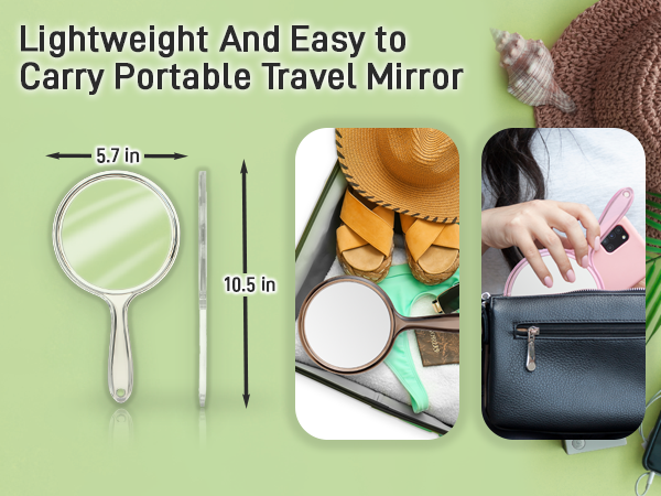 handheld mirror