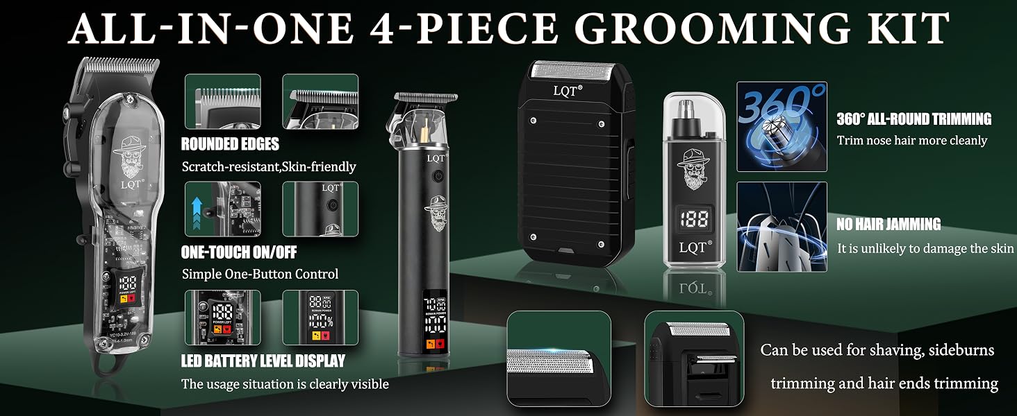 clippers and trimmers set