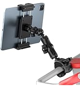 PLDHPRO Tablet Mic Music Holder for iPad Clamp Mount Stand, Microphone Tripod Treadmill Stroller ...