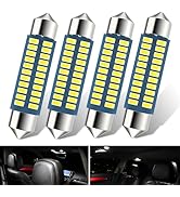 4PCS 578 LED Bulbs, 42mm LED Extremely Bright Bulbs, 6500K 2835 Chipset for LED Interior Dome Map...
