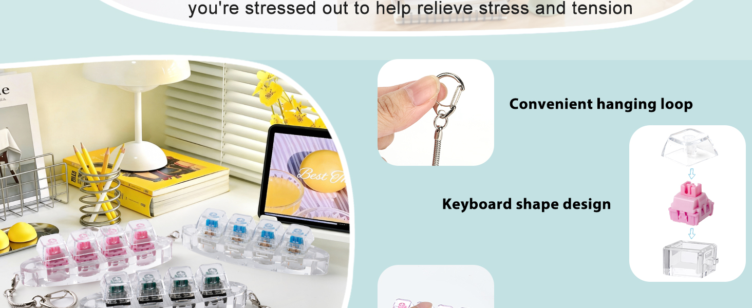 keyboard keychain