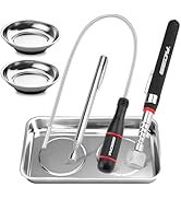 6-Piece Telescoping Magnetic Pickup Tools Set: 31in Portable Magnetic Pickup Stick, 25in Pen-Styl...