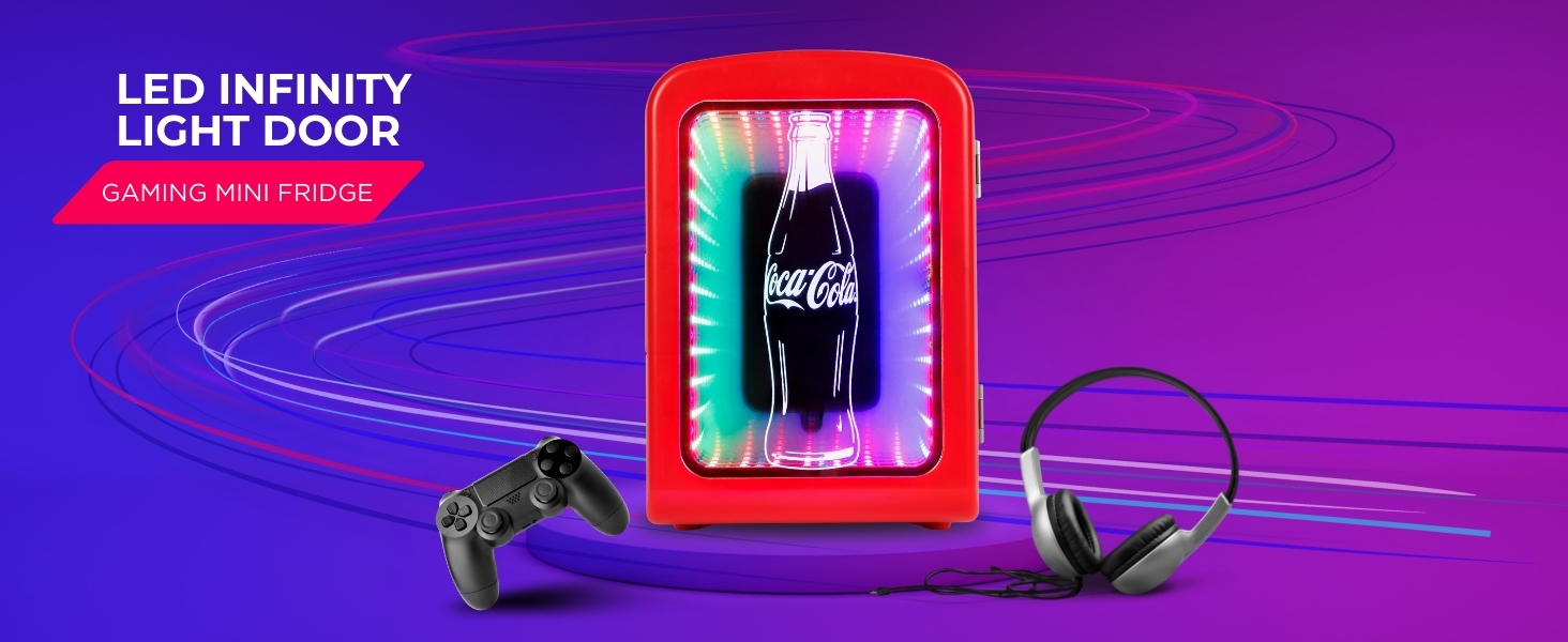 coca cola gaming fridge