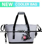 Buffalo Gear Insulated Fish Cooler Bag – 24Qt 37Qt Seamless Insulation Fish Kill Bag, Keeps Ice C...