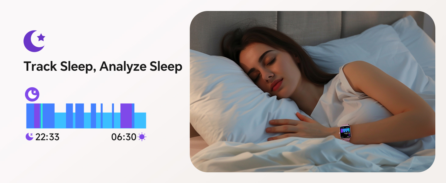 fitness watch with sleep and health tracker
