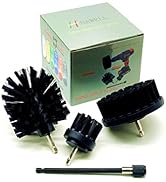 Ultra Stiff Drill Brush Power Scrubber with 6 Inch Extender Drill Brush Kit – Drill Brush Attachm...