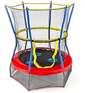 Skywalker Trampolines Mini Trampoline with Enclosure Net