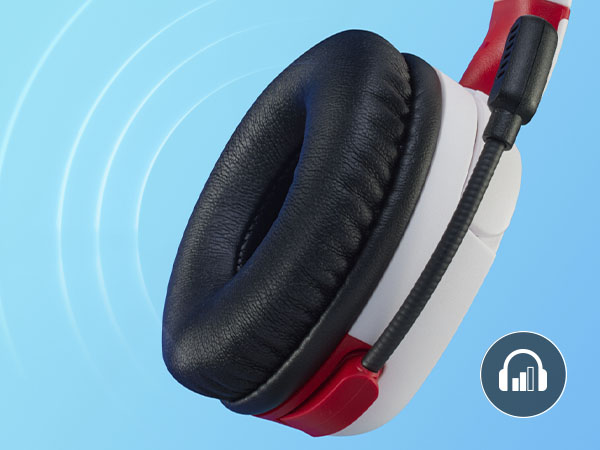 Volume level below 85dB