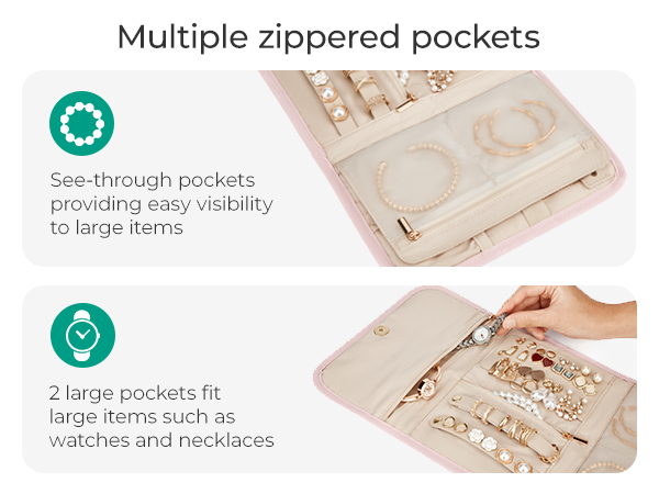 Travel Jewelry Case, Travel Jewelry Case Organizer
