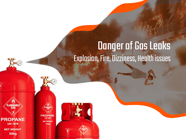 Risk and Danger caused by gas leak