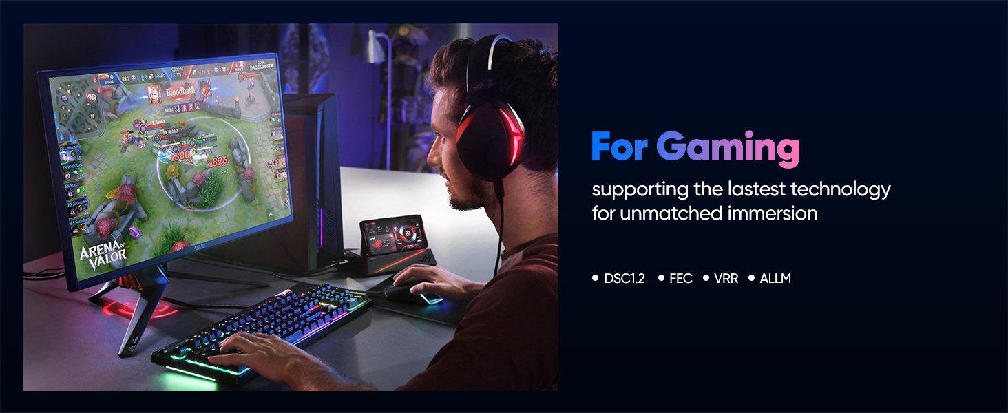 gaming display port cable