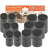 Fursafe&amp;Q Non Slip Furniture Pads, Self Adhesive Rubber Anti Skid Pads - Furniture Grippers for H...