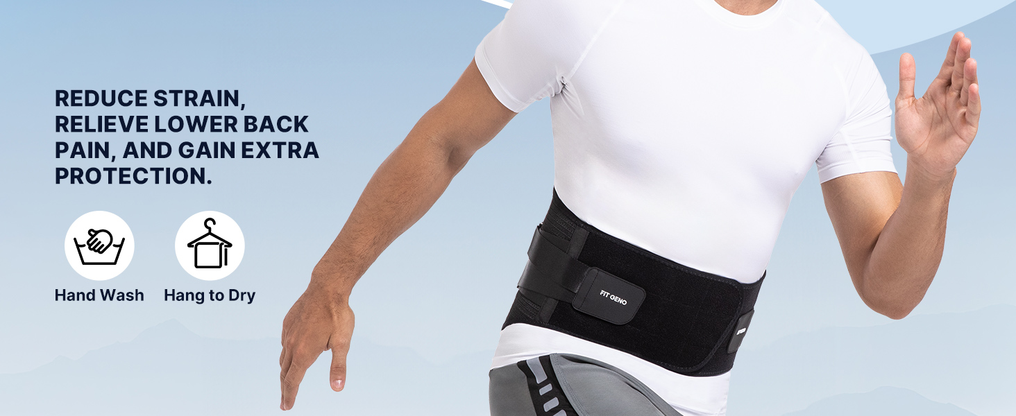 Reduce strain, relieve lower back pain, and gain extra protection