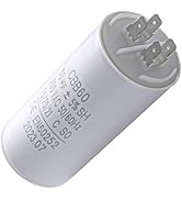Seentech CBB60 60 uf/MFD 250 VAC Start Capacitor 50/60 Hz AC Electric Replacement Part - Work wit...