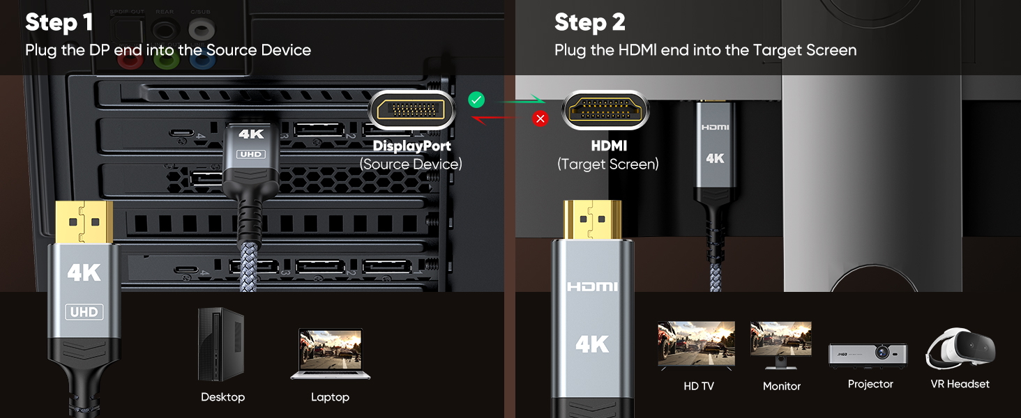 dp to hdmi