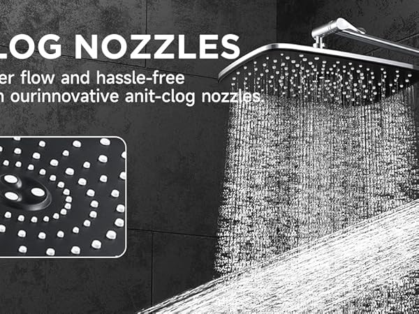 Experience true luxury with our rainfall shower — adjustable, powerful, and wide coverage.