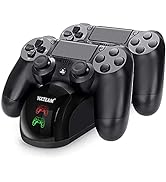 PS4 Controller Charger Dock Station, 1.8 Hrs Fast Charging PS4 Charging Station, PS4 Charging Sta...