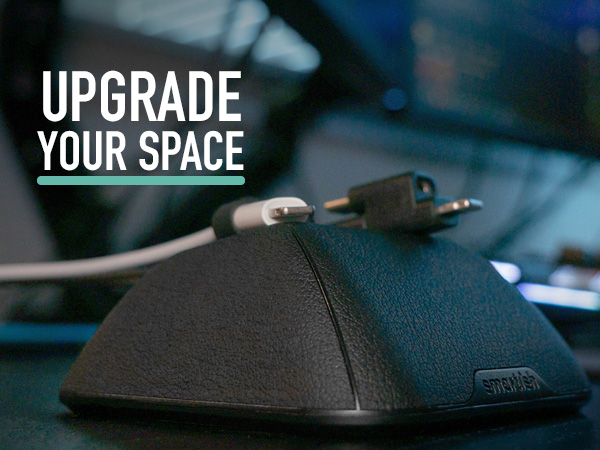 magnetic cable holder cord organizer manager desk nightstand table lightning usb c best gift chord