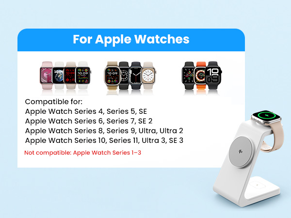 apple watch charger stand