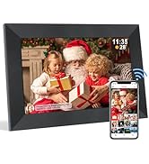 10.1 inch Digital Picture Photo Frame, WiFi Electronic Photo Frame 32GB Storage SD Card Slot, 128...