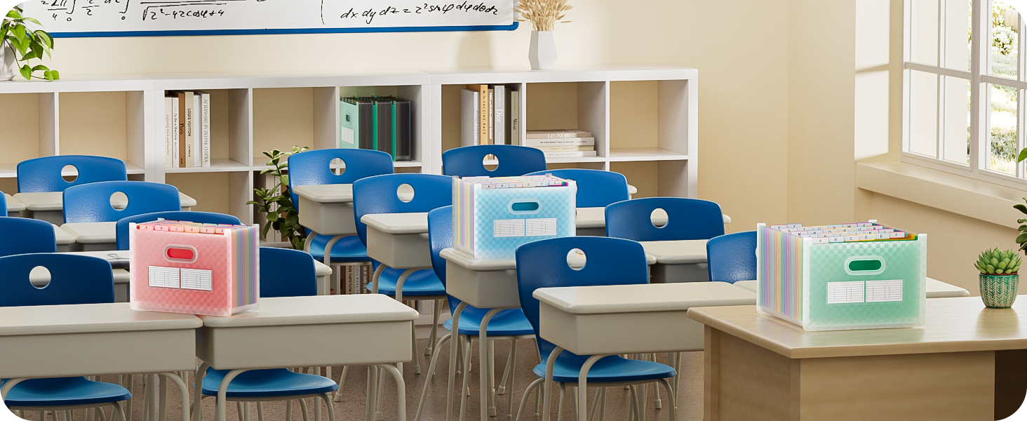 ThinkTex 26 Pockets Expanding File Folder