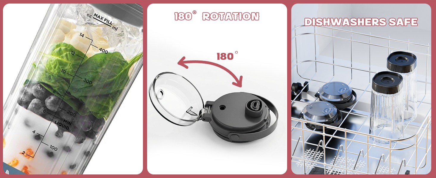 18oz Blending Vessel Accessories