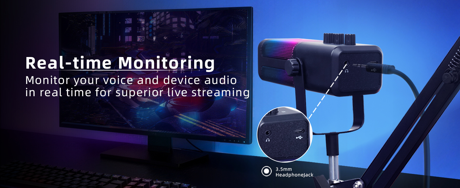 RGB Gaming Microphone