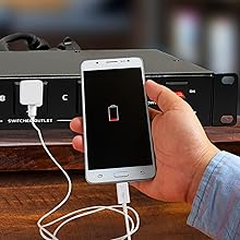 Pyle 19 Outlet 1U 19" Rackmount PDU Power Distribution Supply Center Conditioner Strip