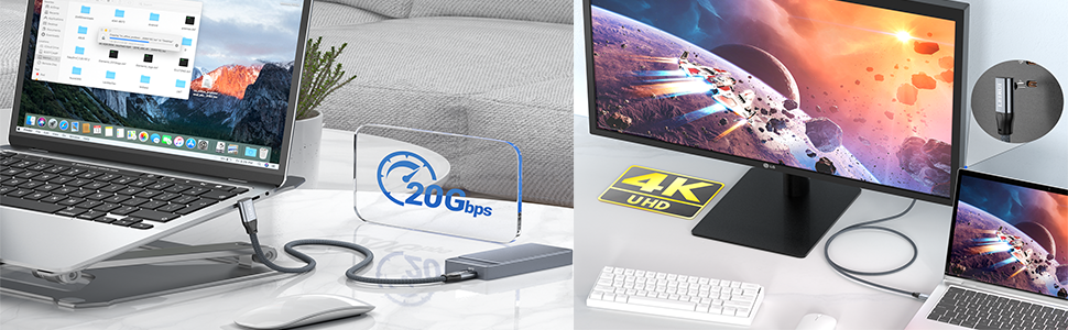 USB C to usbc Cable, Right Angle Fast Charging