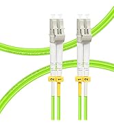 FLYPROFiber 1M/3ft OM5 LC to LC Fiber Patch Cable, Length Options: 0.2m-20m, 40GB/100GB Duplex LC...