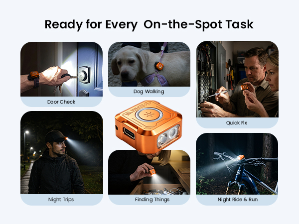 flashlight ready for every on-the-spot tasks