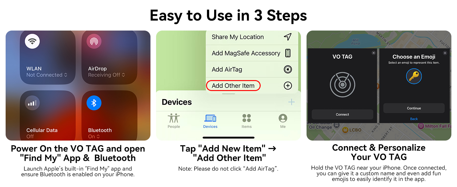 Air Tracker Tags-4 Pack
