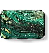 Hsxnam Credit Card Holder for Women, Small RFID Metal Credit Cards Wallets Cute Business Card Hol...